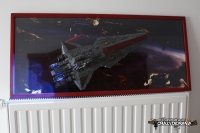 Diorama Star Wars destroyer LED Avec Fibres Optiques Termin�
